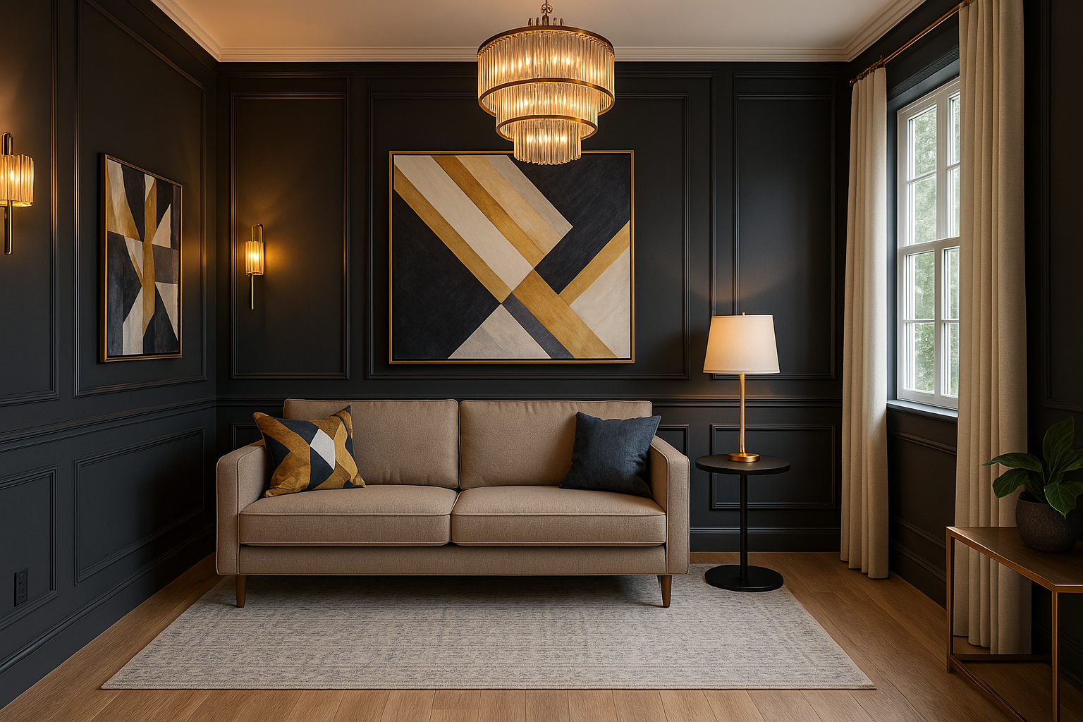 Room transformed with RAJ Interior products